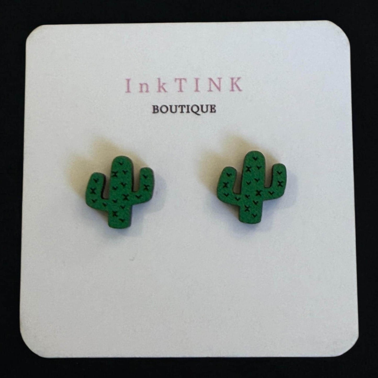 Cactus Stud Earrings