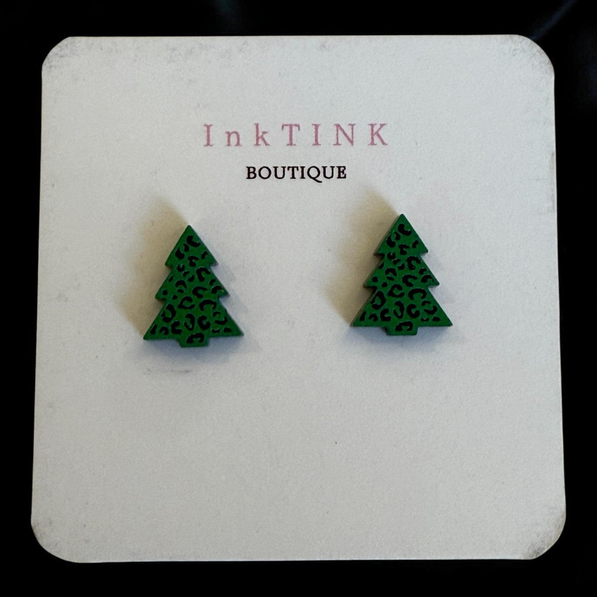 Christmas Tree Stud Earrings