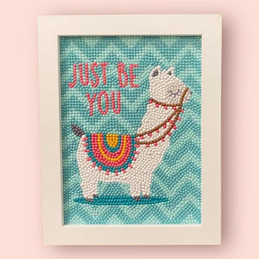 Llama Diamond Art Kit. Fun. Craft Kit. Crafting. Diamond Art. Diamond Painting