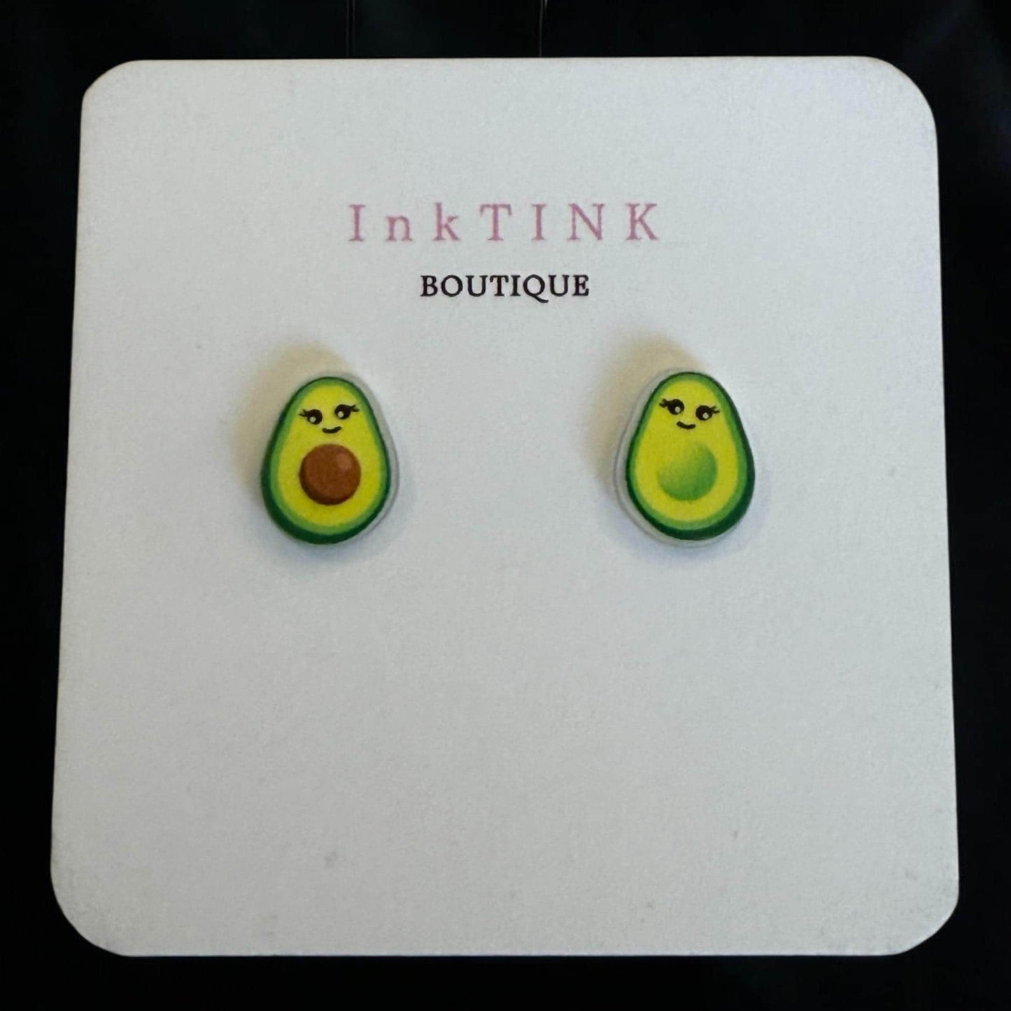 Avocado Stud Earrings