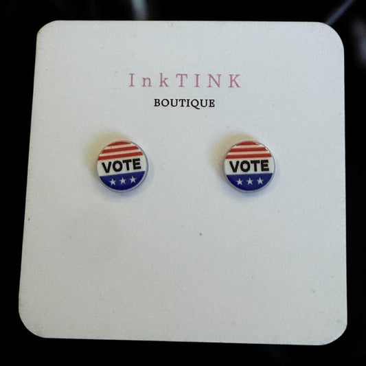 VOTE Stud Earrings