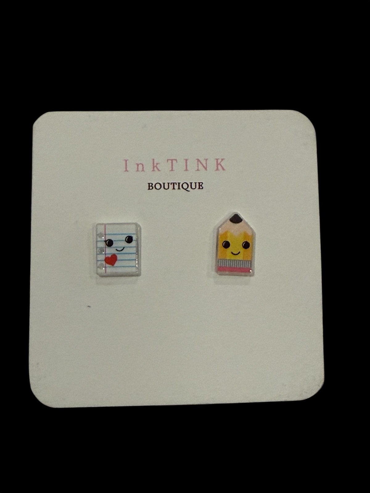 Pencil Stud Earrings